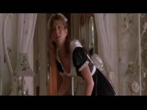 Jennifer Anniston in Maid outfit