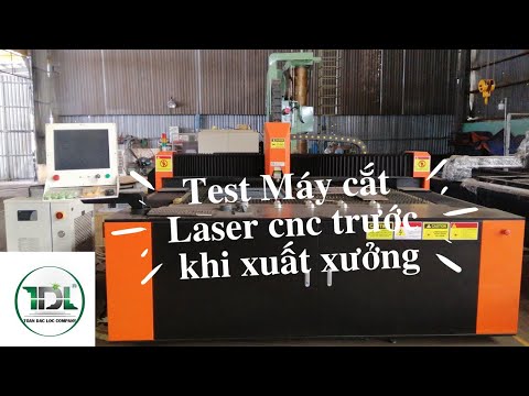 Test máy tại nhà máy sản xuất Toàn Đắc Lộc