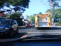 Driving through downtown Kona Driving through downtown Kona