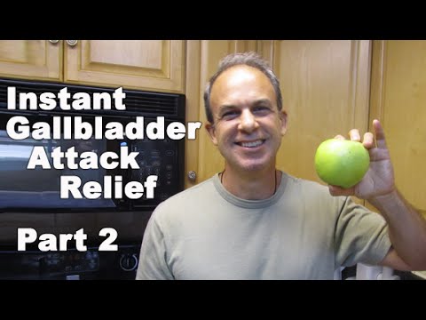 how to relieve a gallbladder attack