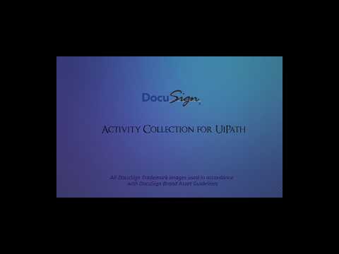 DocuSign Activity Intro Video