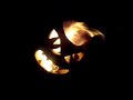 Evil Flaming Burning Pumpkin