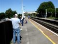 Tangmere passes through Upwey en route to Weymouth 19. 8. 2009