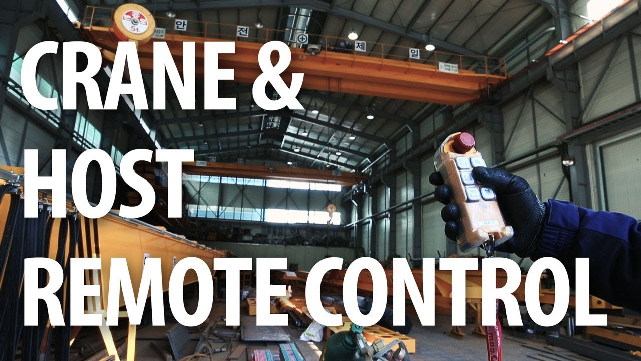 Overhead Crane (EOT) & Hoist Remote Control by JREMO 6K