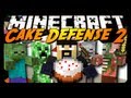 Minecraft Mini-Game: CAKE DEFENSE 2 - The Movie!