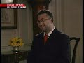 Gorge W. Bush interview about Kosovo and Albania Gorge W. Bush interview about Kosovo and Albania