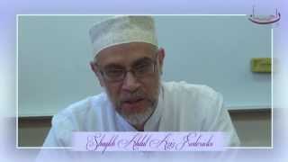 Ramadhan Advice From Shaykh Abdul Aziz