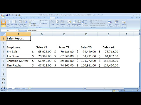 how to remove lines in excel