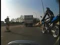 Laverda 500 and Suzuki SV650 driving