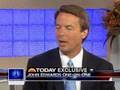 John Edwards on Today Show