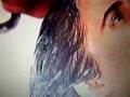 Shampooing the long hair of Xana
