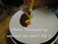 Buttercream Cornucopia and Turkey