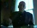 William S. Burroughs playing drums!