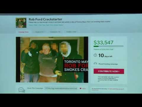ford - Two Toronto Star journalists and a U.S. blogger say they've seen a video showing Toronto Mayor Rob Ford apparently using illegal drugs. Today, Ford denied it.