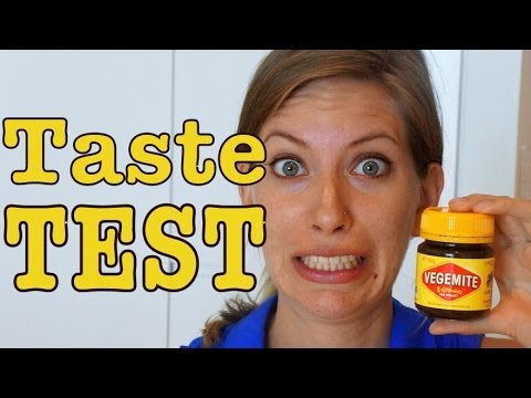 Vegemite Taste Test