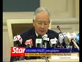 The government will not re-peg the ringgit The government will not re-peg the ringgit