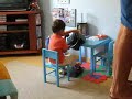 João Henrique esquentando os motores no Force Feedback Wheel