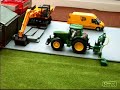 siku control john deer tractor grass trimer 1:32 scale.