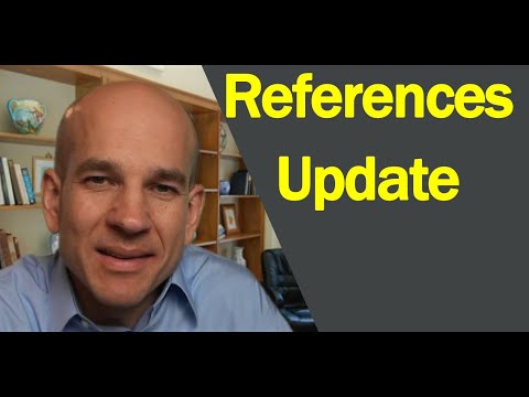 how to provide references after interview