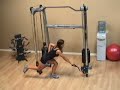 One Legged Reach to Row