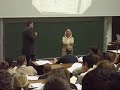 Sänger in der Rechtvorlesung am 6.12.06