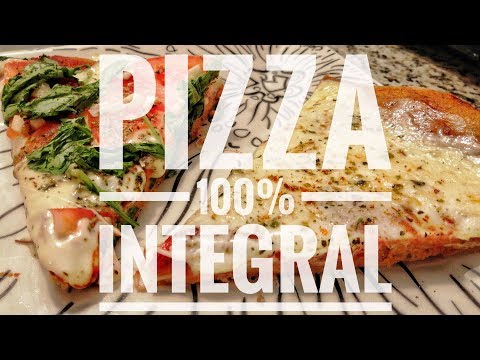 PIZZA 100% INTEGRAL | Fácil, Rápida Y RIQUÍSIMA!