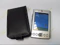 PDair Leather Case for Dell Axim X3/X3i/X30 - Flip (Black)