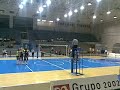 Último punto del partido entre el Grupo 2002 y el Jamper Aguere