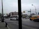 a video of an rts on the B47 turning onto mill ave. in brooklyn ny.