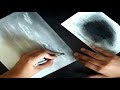 How To Draw A Landscape (Beach Sky with clouds)