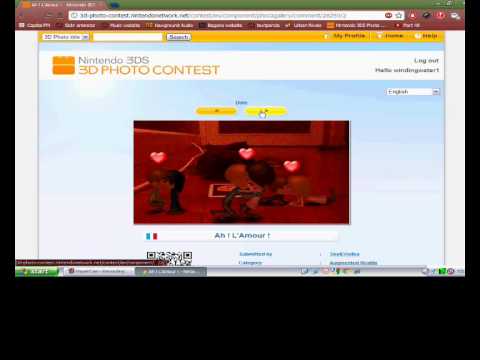 3d photo contest - first video of my N.F.C!! I tour around the Nintendo 3DS Photo Contest! what happens: ~ I view some 3D photo's ~ I show you my pictures ~ Something BIG happens.