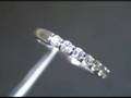 Affordable half card diamodn wedding band