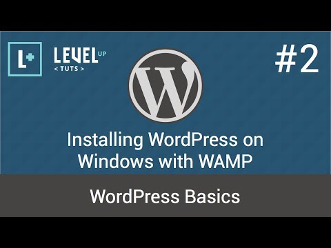 how to install wordpress on wamp