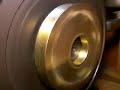 Utterpower.com modified 8.4 inch 8 groove serpentine pulley bolted to changfa flywheel.