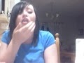 foamy mouth!