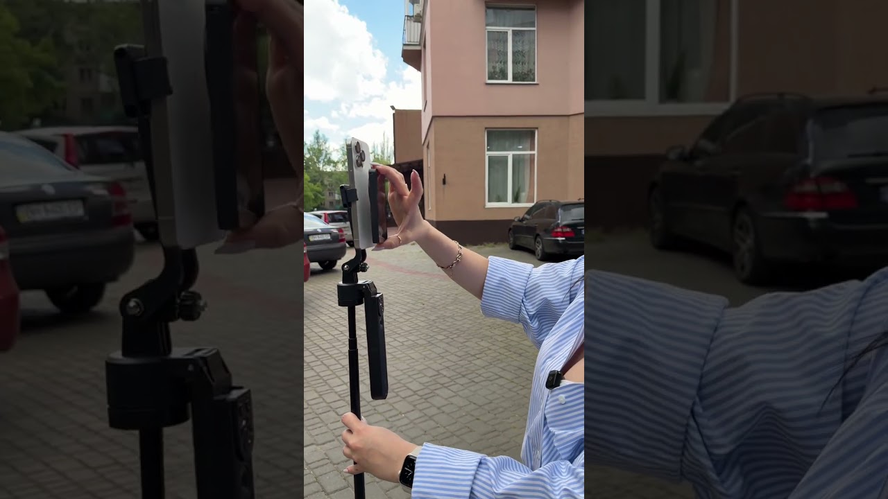 Комплект для зйомки відео: AI штатив-монопод NeePho + екран дублювання Комплект для зйомки відео: AI штатив-монопод NeePho + екран дублювання