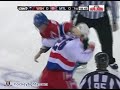Matt Hendricks vs Rene Bourque from the Washington Capitals at Montreal Canadiens game on Jan 18, 2012. via www.hockeyfights.com