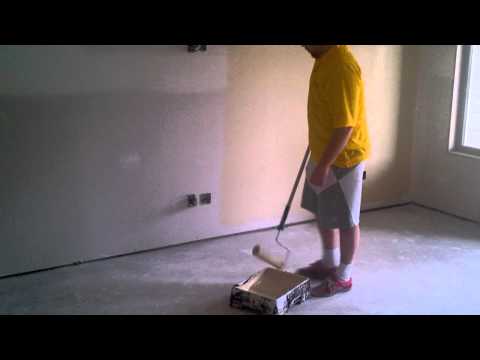 how to paint a new drywall
