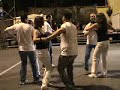 Rueda principianti della scuola di ballo 