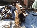 Recycling an old deck.