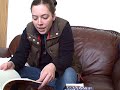 Our intrepid guest reader, Sarah,...