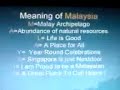 Malaysia and The Malay Archipelago