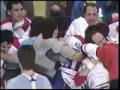 flyers at habs pre-game play off brawl