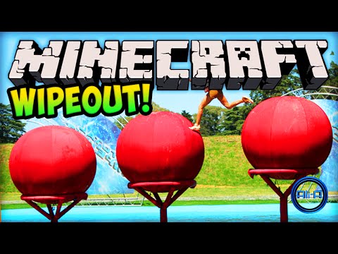 Minecraft Wipeout - TOTAL WIPEOUT (PARKOUR)! - Minecraft w/ Ali-A!