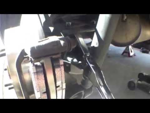 DIY How to replace install rear brake pads 2008 Toyota Sienna