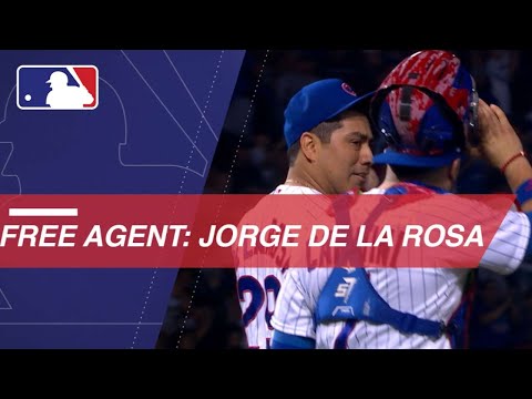 Video: Lefty Jorge De La Rosa is set to enter free agency