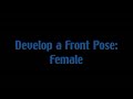 Drawing - Develop a Front Female Fashion Pose