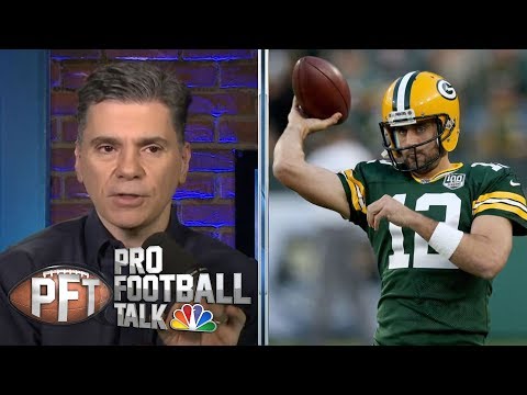 Video: Mahomes, Rodgers, Wilson: Quarterbacks to give a blank check | Pro Football Talk | NBC Sports