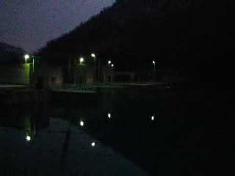 Diga sull'Isonzo a monte di Nova Goriza