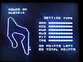 gameplay footage of a cool little racer which is like the love child of pole position and rad racer! it was developed by data east. i know the menu screens are blurry, try as i might, my camera hates text on a black backround